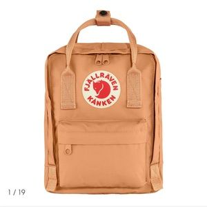 Fjallraven Kanken Mini in Peach Sand (Used Once)